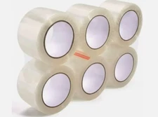 Clear Carton Sealing Packing Package Tape 2mil x 2 inches x 110 Yards (330 ft)