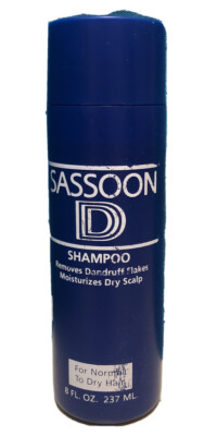 Vintage 1984 Vidal Sassoon D Shampoo Anti-Dandruff Normal To Dry