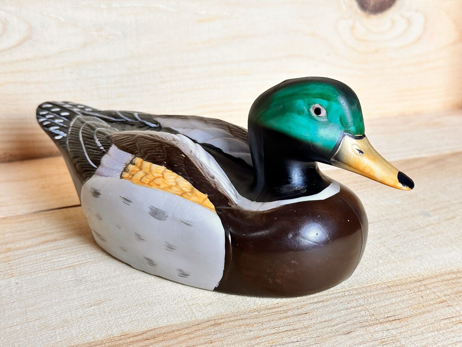 Porcelain Life Like Duck 9 in Man Cave Decor Gift