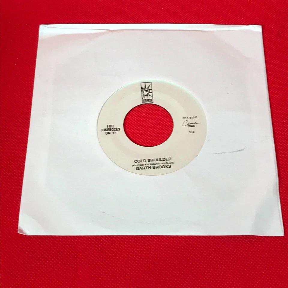 GARTH BROOKS Standing Outside The Fire 1994 USA jukebox promo 7" vinyl single 45 - Image 2 of 2