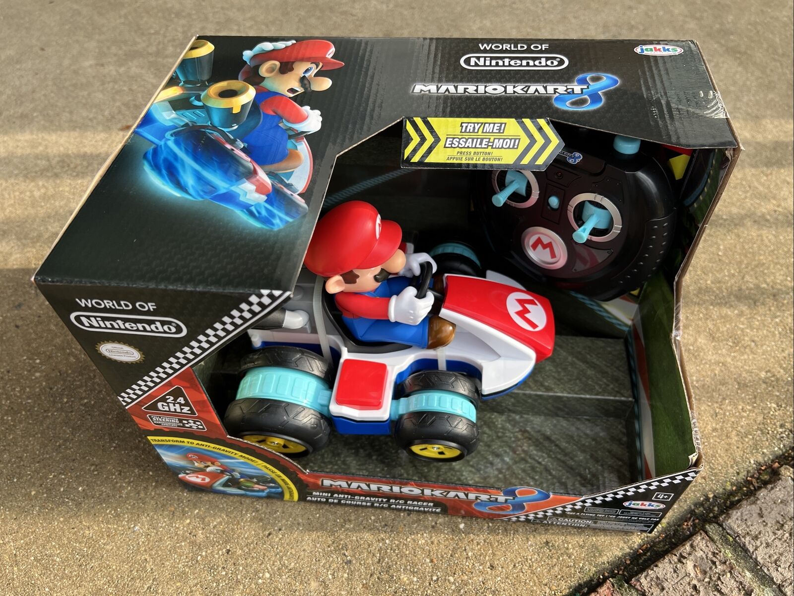 World of Nintendo Mario Kart Mini RC Racer