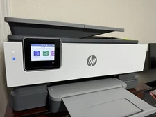 HP OfficeJet Pro 8035e Color Thermal Inkjet All-In-One Printer - Gray