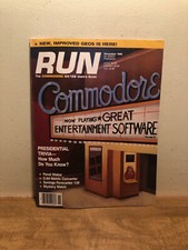 November 1988 RUN Magazine for the Commodore 64 VIC-20