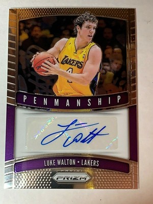 2019 20 Panini Basketball Holo Prizm Sp Luke Walton Auto Wildcats Kings Lakers Ebay