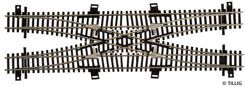 Tillig 83211 Doppelte Gleisverbindung Herzstückwinkel Weichen 15° Neu #R6B2 | Zustand: Neu