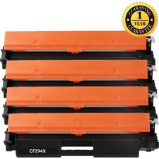 4PK CF294A 94A Black Toner Cartridge for HP Laserjet M118dw 148dw M148fdw M149
