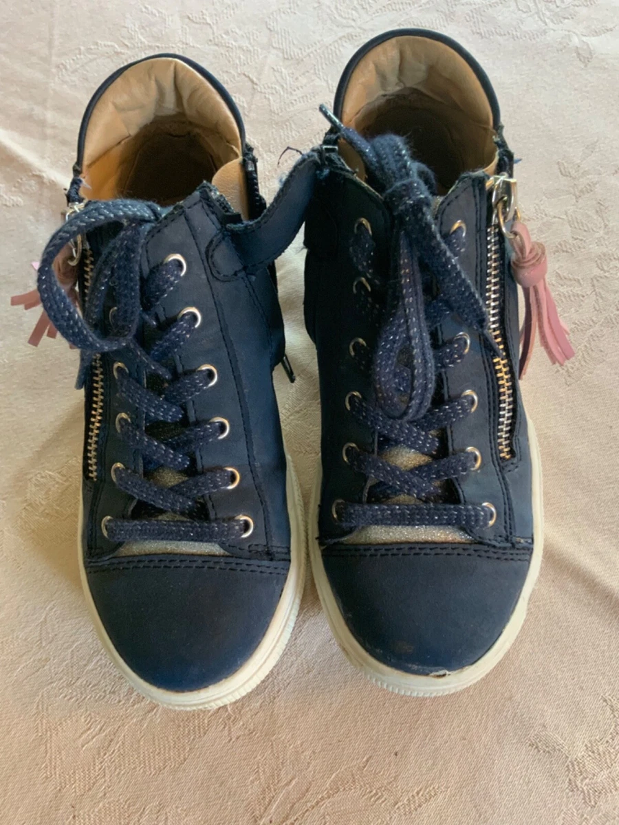 Joules Childrens High Top Trainers size 30 UK 11.5