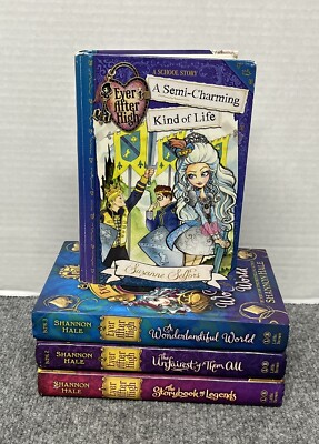 Ever After High Books Lot of 4 Hardcover