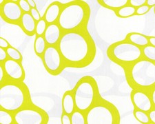 A.S. Création Vliestapete Lars Contzen 2 1236-19 Weiß Gelbgrün Grafisch  Vlies