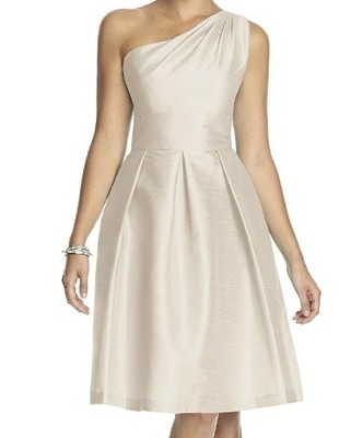 alfred sung one shoulder dress