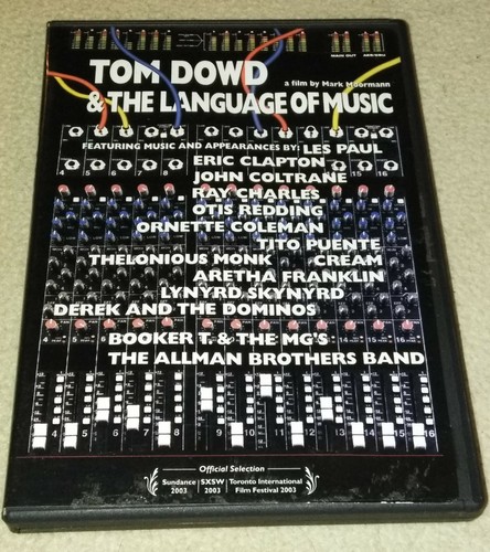 Tom Dowd & The Language Of Music, DVD *RARE oop
