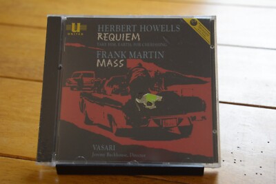 HERBERT HOWELLS CD ''REQUIEM'' [NEW SEALED] FRANK MARTIN ''MASS'' [151]