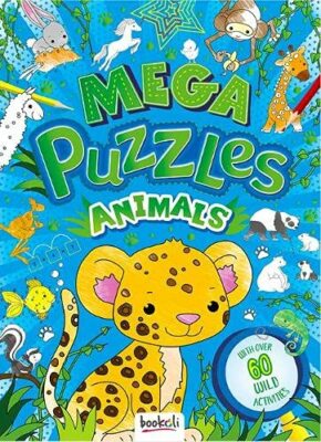 Mega Puzzles: Animals (Mega Puzzles 5),Bookoli Ltd.
