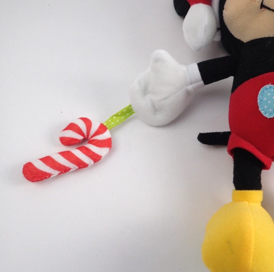 Mordedor de Natal chocalho brinquedo atividade bebê em movimento Disney Mickey Mouse - Imagem 2 de 4