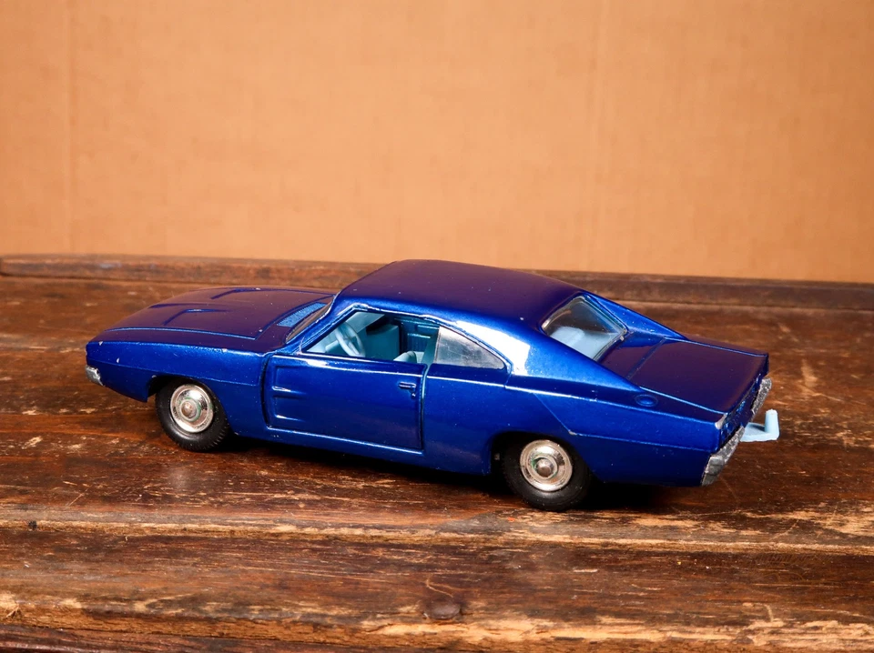 Matchbox Lesney King Size K-22 Dodge Charger blau met. vintage diecast rare - Bild 2 von 4