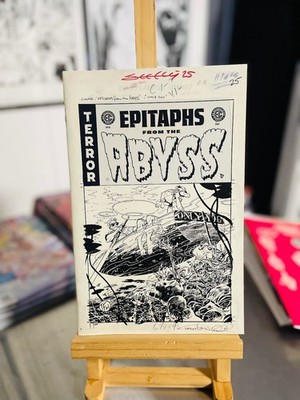 Epitaphs from the Abyss #6 Cover D   SIGNED BY TIM SEELEY.