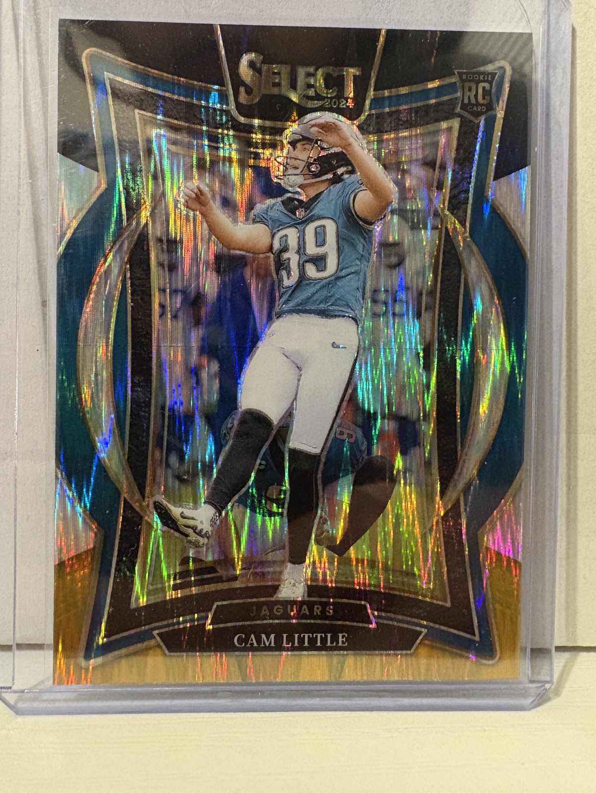 Cam Little Panini Select #49 Black & Gold Shock