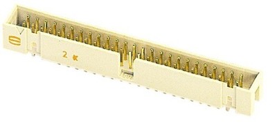400 Stk. Harting Messerleiste gerade 09195165324740 Leiterplattensteckverbinder