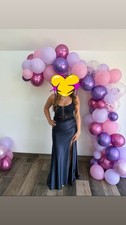 Stunning Navy Prom Dress 12 Mascara