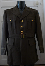WW2 US ARMY GI VESTE OFFICIER ALLIED EXPEDITIONARY FORCE SHAEF MATERIEL ORIGINAL