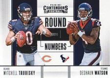 2017 Panini Contenders Football Trading Cards Round Numbers: Pick From List