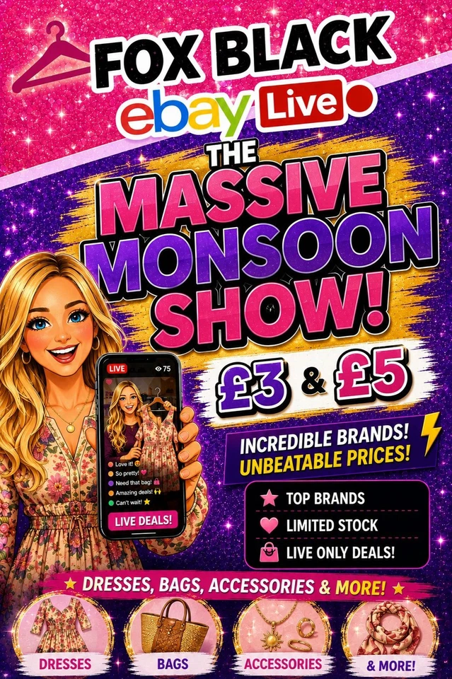 🌈 The MASSIVE Monsoon Show - Womens & Kids New With Tags 🌈
