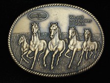 PL01127 NOS VINTAGE 1970s  TWIN DISC POWER TRANSMISSION EQUIPMENT  BUCKLE