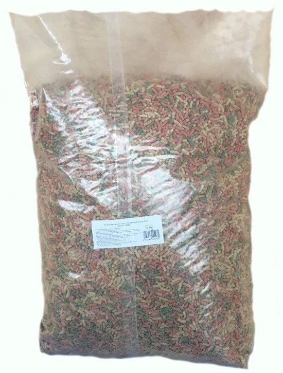 Teichsticks Teichfutter Gartenteich Sticks Koi Fischfutter ROT GRÜN HELL 20 kg - Bild 2 von 2