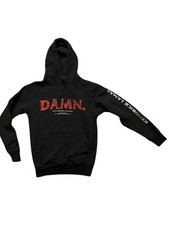 Kendrick Lamar Damn Tour 2017 TDE Hoodie Sweatshirt Size Small Double Sided