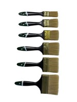 Lackpinsel Pinsel Malerpinsel 96 Tlg Set Profi Flachpinsel 25/38/50/63 Mm Je 24
