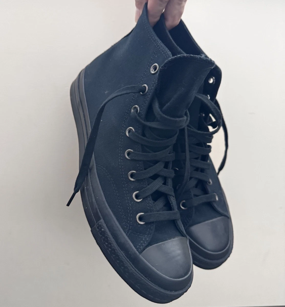 Converse Chuck 70 High Black Monochrome for Sale | Authenticity