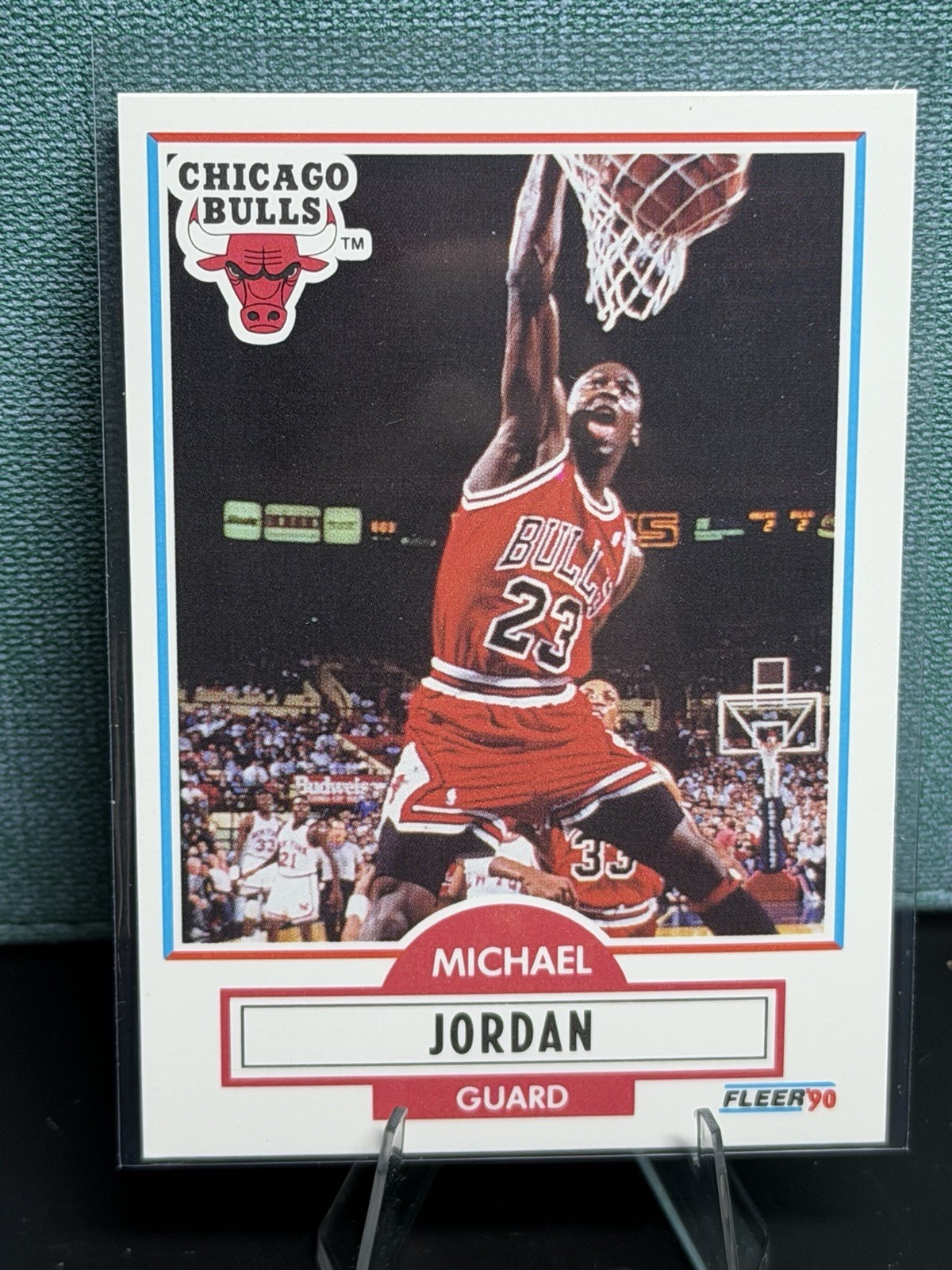 1990-91 Fleer Michael Jordan #26 Chicago Bulls