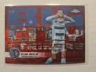2025 Topps Chrome MLS Big City Strikers Dejan Joveljic #BCS2 Red 4/5 Sporting KC