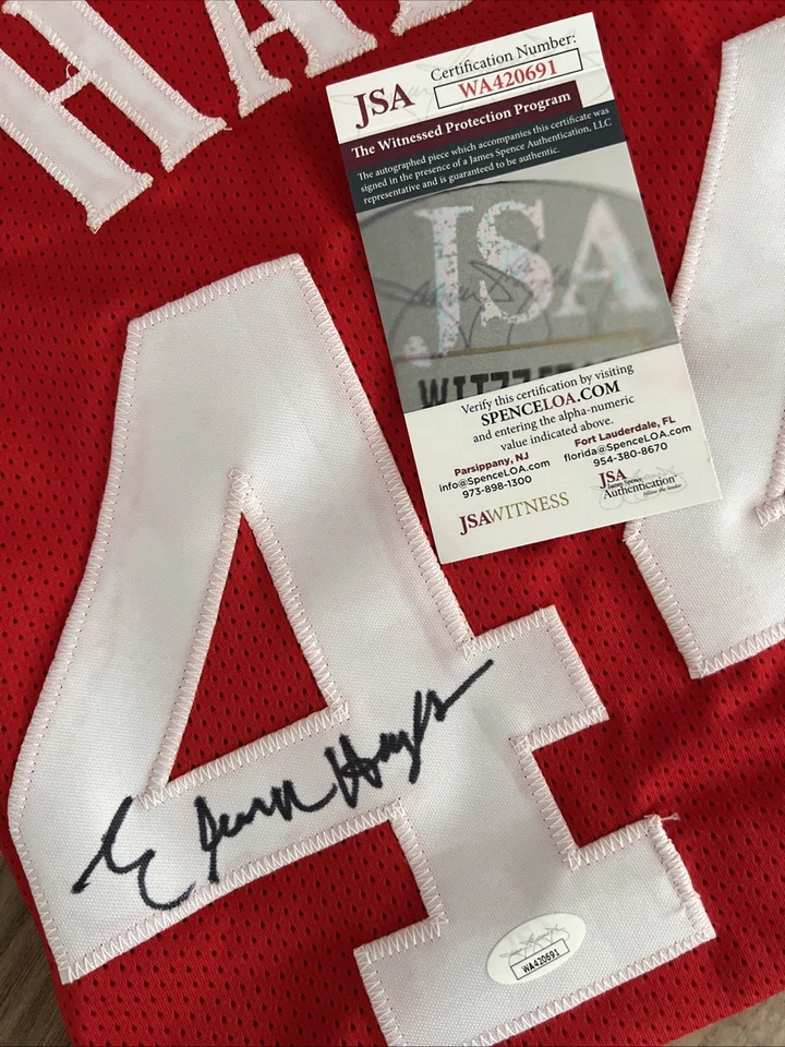 Футболка с автографом Элвина Хейза из Houston Rockets сертифицированная JSA NO44 - Изображение 2 из 2