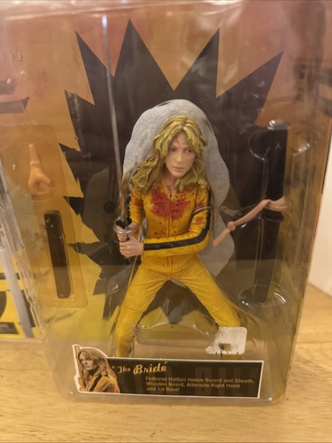 2004 NECA Kill Bill THE BRIDE *Snow Base Variant 7in Action Figure - Brand New - Picture 3 of 8