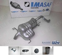 Imasaf Auspuff Endtopf für Fiat Doblo 1.4 + Cargo + Kombi + Pritsche (263) 2010-