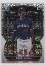 2023 Bowman Chrome Prospects Shimmer Refractor Hendry Chivilli #BCP-236 0c6