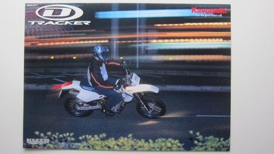 Kawasaki Enduro D-TRACKER Original Japan Prospekt Brochure Folder 2002 Japanisch