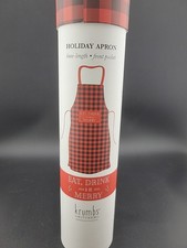 NEW Krumbs Kitchen Holiday APRON~Knee Length~...