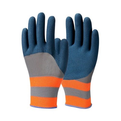 Für Gartenhandschuhe mit Nylon und Naturkautschuk Handfläche für verbesserten Halt