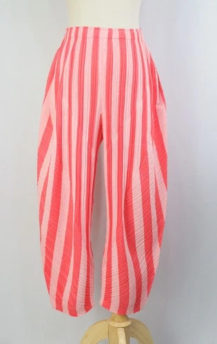 Authentic PLEATS PLEASE Pink Pants ISSEY MIYAKE 222 5954