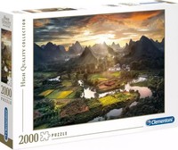 Puzzle 2000 ElementóW. High Quality Collection. Krajobraz Chin Clementoni