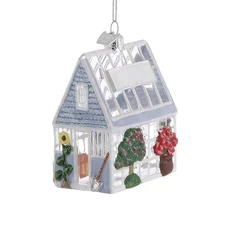Noble Gems Greenhouse Glass Christmas Tree Ornament NB0840 New