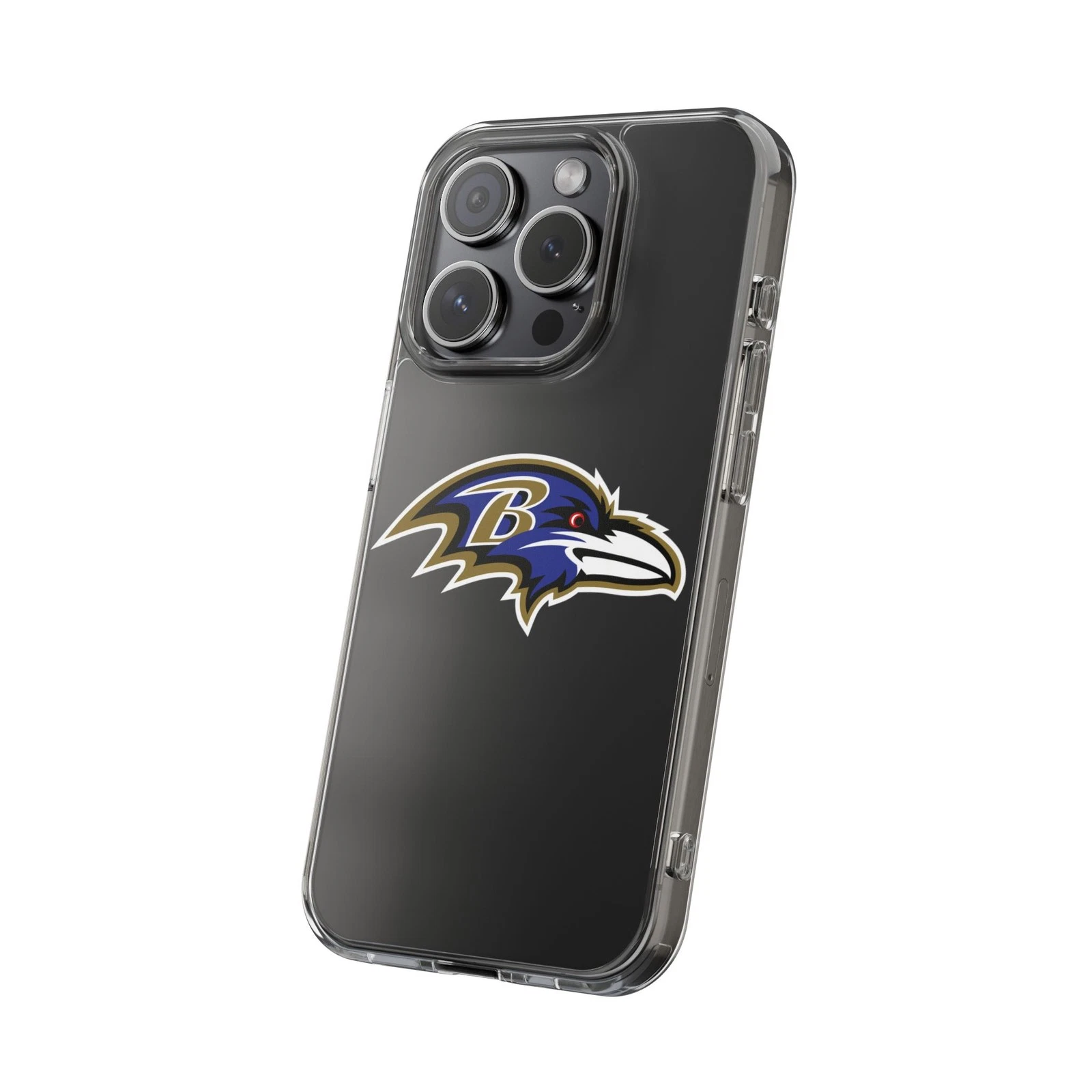 Baltimore Ravens Clear Phone Case for iPhone