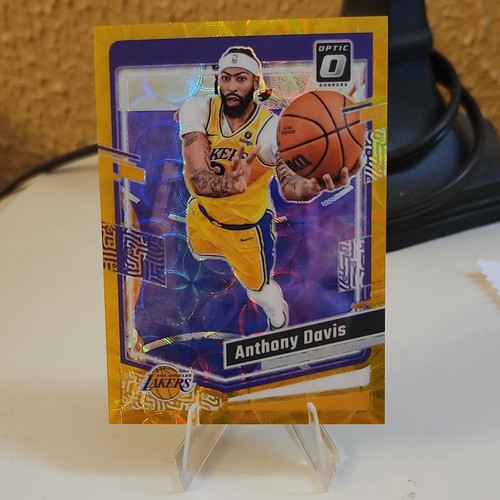2023-24 Panini Donruss Optic Prizm Gold - Anthony Davis #144 /10 Lakers NBA