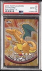 2000 TOPPS CHROME ENGLISH POKEMON T.V. SERIES #6 CHARIZARD PSA 10