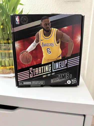 Hasbro Starting Lineup NBA Series 1 LeBron James LA Lakers 6-Inch Action Figure
