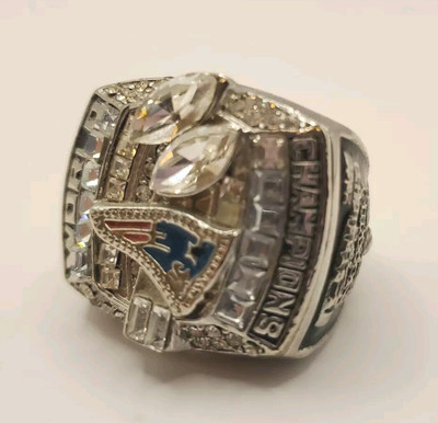New England Patriots 2003 Super Bowl Championship Ring Robert