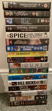 17 x VHS Video Cassette Bundle Joblot Action Comedy Drama Sc-Fi Thriller Music