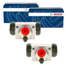 2x BOSCH RADBREMSZYLINDER 19,05mm passend für FORD FIESTA FUSION KA STREET